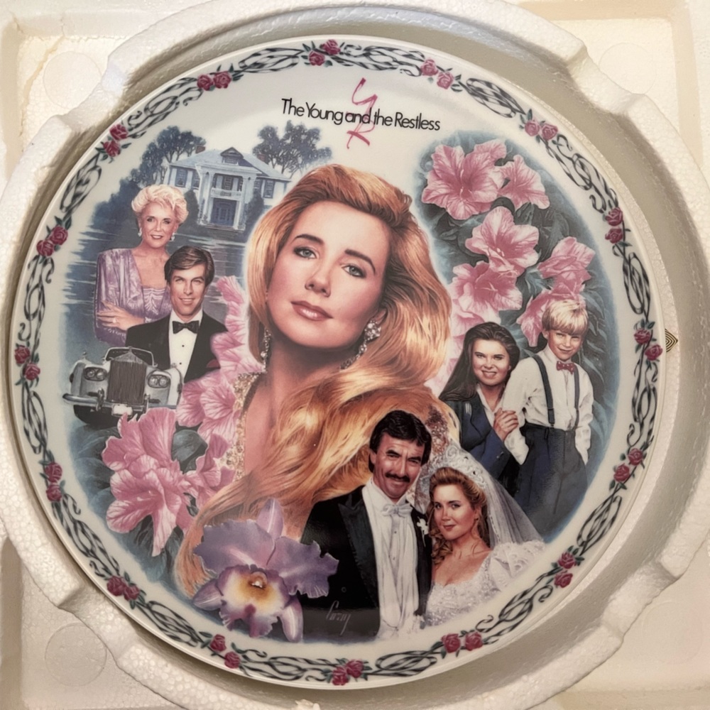 The Young & The Restless “Nikki’s World” Plate